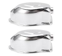 Drum Lug Rullante Set di orecchie in ferro cromato Accessori durevoli per strumenti musicali per manutenzione di rullanti 2 pezzi (WC27H)
