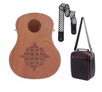 Drum manuale per bambini, batteria per bambini, GUARNE PORTATIVA PORTATILE STRUMENTO DI LEGNO CORSO INCLUSO, Music Toy Strumento di percussione divertente per lezioni di musica, attività, spettacoli