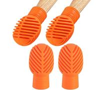 Drum Mute Tips, Silicone Drumstick Silent Practice Tips, Drum Stick Mallet Protezioni Coperture, 4 Punte Dampener Tamburo, Accessori Strumenti Musicali, Suono Muto Clacking Per Accessori Batteria