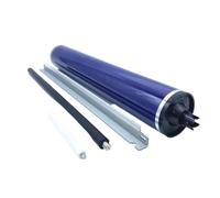 Drum OPC da 1 pc Compatibile con Docucolor DC 250 252 240 242 260 C6550 C7550 5065 WorkCentre 7655 7665 Colore 550 560 per la sostituzione della pulizia del tamburo(1SET Black Parts)