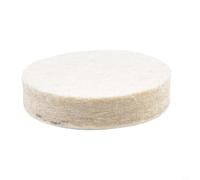 Drum Pedal Beater Felt Head 3.4cm White Wool | Medium hardness felt, per versatile sound range, per jazz to rock genres, white wool material, 3.4cm size