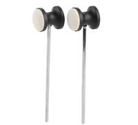 Drum Pedal Beater - Testa rotonda in feltro con lunga durata, adatta per le prestazioni dei batteri