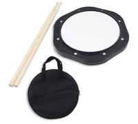 Drum Practice Pad, 10 pollici Drum Pad in Plastica Silent Strumenti Musicali a Percussione Rullante Leggero per Allenamento Silenzioso per Batteristi Principianti