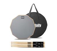Drum Practice Pad per batteria pad e bacchette 30,5 cm