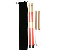 Drum Stick Brush Set, Retractable Metal Wire Jazz Drum Brush with 19 Beam Rods, Adjustable Steel Percussion Brushes for Drum Set and Jazz Performance, Includes Plush Carry Bag (spazzola per tamburo