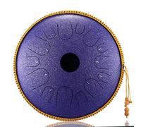 Drum Tongue Drum 14 pollici 14 Tono Kit completo, Chiave C, Psicoterapia percussioni, Regalo per principianti e Yoga Loversi (Color : Purple)