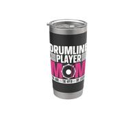 Drumline Player Mom The Idol Percussionista Drumline Player Bicchiere termico in acciaio inox doppia parete