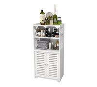 Drumm Mobiletto bagno, mobile per WC, mobile per WC, portaoggetti per bagno, cassetto, vano, salvaspazio, piccoli spazi (75 x 22 x 36 cm)