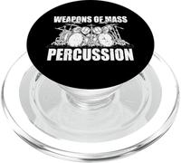Drummer Armi di Massa Percussione Big Drum Set Kit Cartoon PopSockets PopGrip per MagSafe