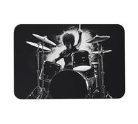 Drummer Diatom - Tappetini da bagno per fango, assorbono umidità e sporco, con retro in gomma antiscivolo, adatto sotto la porta, per pavimento del bagno, vasca, doccia, lavandino