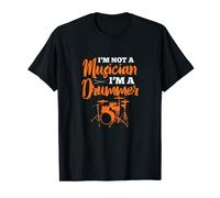 Drummer Drumming I'm Not A Musicician I'm A Drummer Maglietta