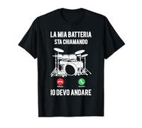 Drummer E Batterista Regali La Mia Batteria Maglietta