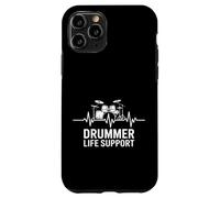 Drummer Life Support Batteria Heartbeat Rhythm Custodia per iPhone 11 Pro