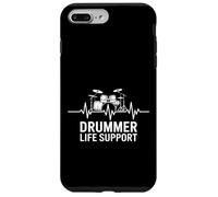 Drummer Life Support Batteria Heartbeat Rhythm Custodia per iPhone 7 Plus/8 Plus