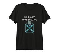 Drummer Tees Aztec 4-Way Drumming Coordination Maglietta Premium