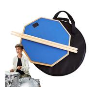 Drumming Kit | Drum Set | Drum Pad Bag, Non Slip Drum Pad Kit, Silent Drumming Kit, Portable Practice Drum Pad, 12 Inch Silent Drum Pad, Drumsticks with Practice Pads for Kids