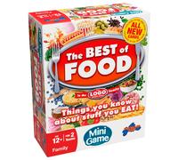 Drumond Park The LOGO Best of Food Mini Board Game - The Family Board Game of Br