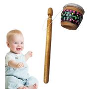 Drumstick Di Battitore A Percussione - Coppia Di Bastoncini Di Mazza In Legno, Accessorio Per Chiamante Di Rana | Kit Di Strumenti Per Tamburi Ritmici Musicisti, Set Di Bassi Con Peso Bilanciato Per P