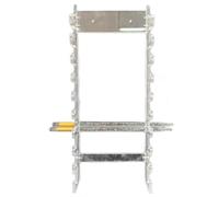 drumstick display holder Porta bacchette per set di batteria, supporto per bacchette per 10 paia di bacchette, vetrina per bacchette per montaggio a parete per decorazioni, accessori e parti per batte