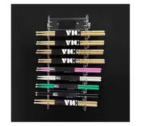 drumstick display holder Supporto per bacchette per 10 paia di bacchette, espositore per bacchette per esporre e collezionare bacchette, accessori per la decorazione della sala per batteria