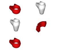 Drumstick Holder for 1.5" Drum Rack Professional 4-Stick Mount System