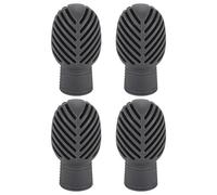 Drumsticks Head Cover - Silicone Drum Mute Tips 3.2x1.7cm Drumstick Protector Caps, Enhanced Toughness Abrasion Resistant Design | Reduces Strengthens Playing Control Durable Stick Guard for Pr