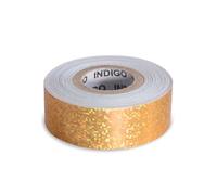 DRUNA Nastro Adesivo Ginnastica Ritmica CRYSTAL INDIGO 20mm*14m (Oro)