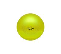 DRUNA Palla Ginnastica Ritmica PVC Metallizzata + Glitter 15 cm 300g, Colore Limone