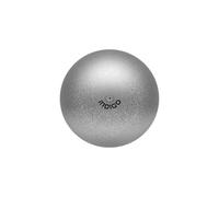 DRUNA Palla per Ginnasta Ritmica Glitter 400 g 19 cm Argento