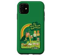 Drunk Leprechaun St. Patrick's Day Sarcastic Adult Humor Custodia per iPhone 11