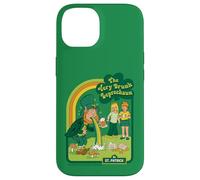 Drunk Leprechaun St. Patrick's Day Sarcastic Adult Humor Custodia per iPhone 14