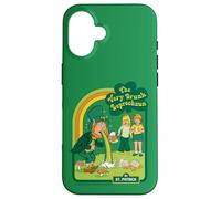 Drunk Leprechaun St. Patrick's Day Sarcastic Adult Humor Custodia per iPhone 16