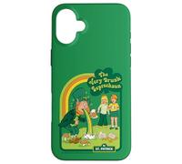 Drunk Leprechaun St. Patrick's Day Sarcastic Adult Humor Custodia per iPhone 16 Plus
