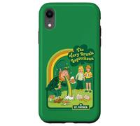 Drunk Leprechaun St. Patrick's Day Sarcastic Adult Humor Custodia per iPhone XR
