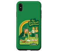 Drunk Leprechaun St. Patrick's Day Sarcastic Adult Humor Custodia per iPhone XS Max
