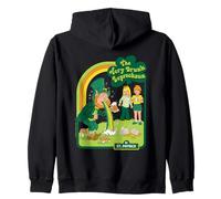 Drunk Leprechaun St. Patrick's Day Sarcastic Adult Humor Felpa con Cappuccio