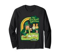 Drunk Leprechaun St. Patrick's Day Sarcastic Adult Humor Maglia a Manica