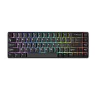 DrunkDeer G65 Rapid Trigger Tastiera meccanica Interruttori magnetici Gaming PBT Keycap Wired 65% Dimensioni compatto RGB Anti-ghosting Nero