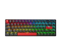 DrunkDeer G65 Rapid Trigger Tastiera meccanica Interruttori magnetici Gaming PBT Keycaps RGB Wired 65% Dimensione compatta Anti-ghosting Nero