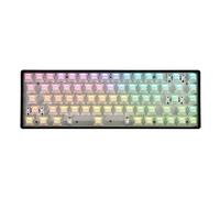 DrunkDeer G65 Rapid Trigger Tastiera meccanica Interruttori magnetici Gaming RGB Dimensioni compatte 65% Cablata 68 tasti Barebone Senza keycaps Nero