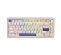 DrunkDeer TKL - Tastiera da gioco Rapid Trigger per OSU, interruttore magnetico iper veloce, USB cablata RGB, compatta, 82 tasti con manopola, grigio