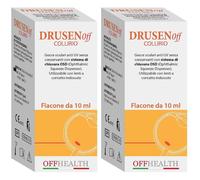 DRUSENOff Collirio Set da 2 2x10 ml Gocce oftalmiche