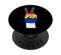 Drusi, Siria, Libano, Suwayda, bandiera drusa, bandiera dei drusi. PopSockets PopGrip Adesivo