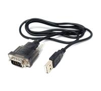 DRUT Cavo adattatore seriale da USB a RS232 DB9 maschio, 1,2 m, convertitore da USB A a DB9 maschio a 9 pin, supporta dispositivi con porta COM, ideale per CNC, POS, GPS, modem, PLC e dispositivi