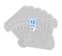 Druuzyl 12 Pezzi Panno Pulizia per ECOVACS Winbot W1 / W1 PRO / W2 / W2 Omni Panni Sostitutivi per Robot Lavavetri, Panni di Pulizia in Microfibra Riutilizzabili e Lavabili