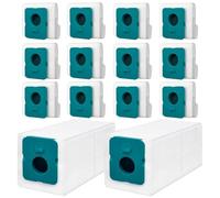 Druuzyl 14 Sacchetti Polvere Originali Samsung VCA-ADB95 per Bespoke Jet - Compatibili con Clean Station VCA-ADB9/ADB952 - Ricambi per Aspirapolvere Senza Fili con Filtro Antibatterico
