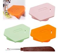 Druuzyl 3 Guide Magnetiche per Cuciture con Scucitore, Accessori per Macchina da Cucire, Guida Magnetica Multifunzione per Orli e Punti Precisi, Set Professionale per Sartoria e Hobby