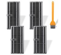 Druuzyl 4 Pezzi Filtri HEPA di Ricambio per Dreame L10s Pro Ultra Heat/L10s Ultra Gen 2/X40 Ultra/L40 Ultra/X30 Ultra/Mova P50 Pro Ultra/E30 Ultra - Accessori Robot Aspirapolvere (Compatibili, Alta Qu