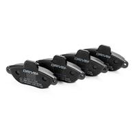Drve+ DP1010.10.1249 Kit pastiglie freno, Freno a disco per FORD
