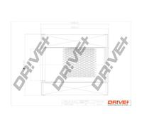 Drve+ DP1110.10.0023 Filtro aria per AUDI